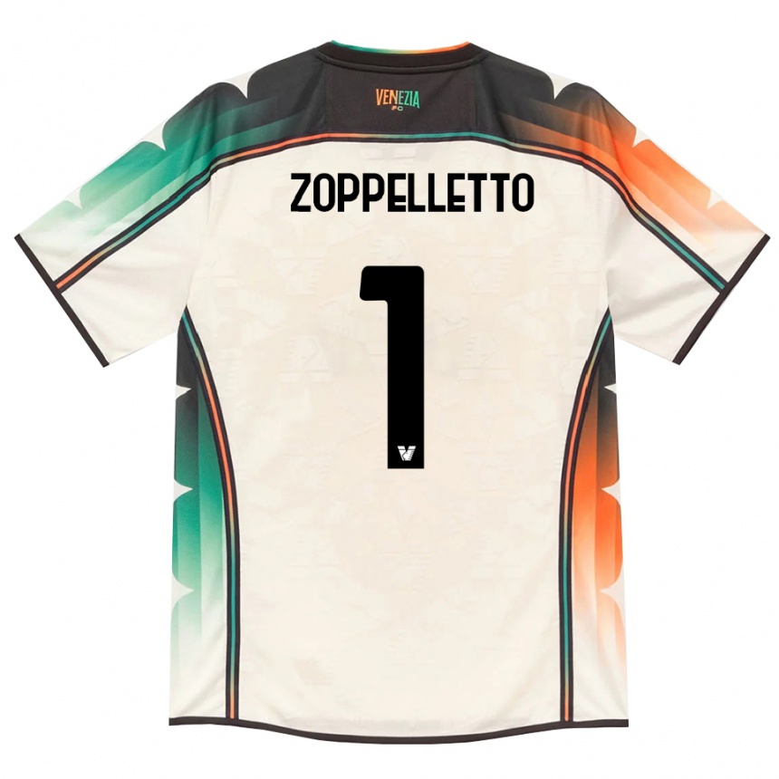נשים כדורגל David Zoppelletto #1 תחרה ישנה כתום ירוק הרחק ג'רזי 2026/27