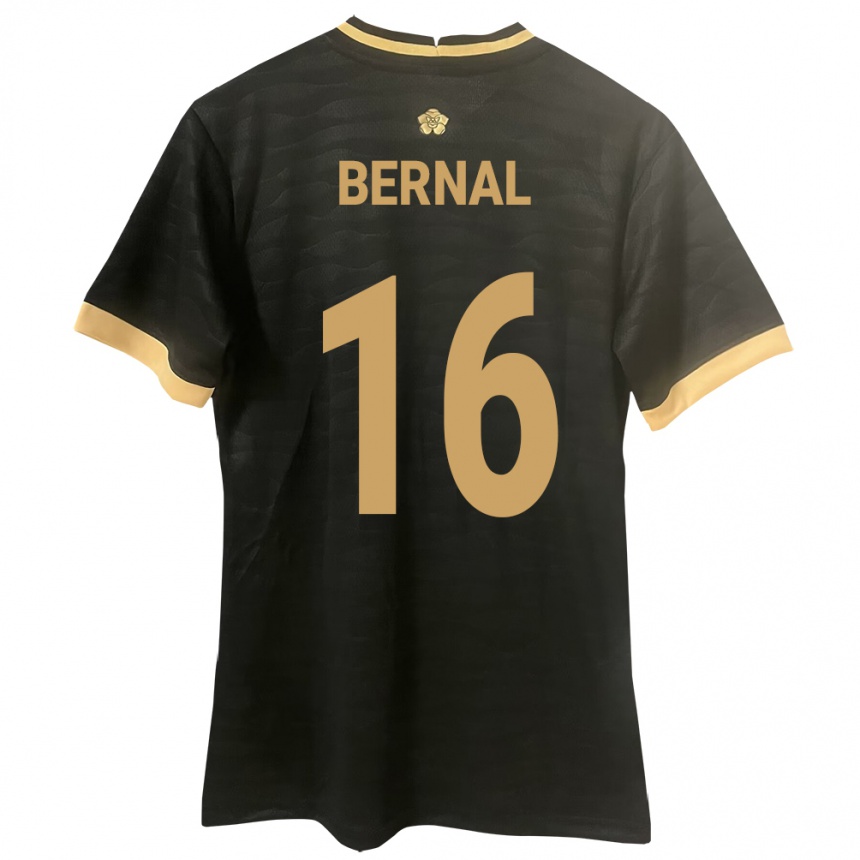 ילדים כדורגל פנמה José Bernal #16 שָׁחוֹר הרחק ג'רזי 24-26