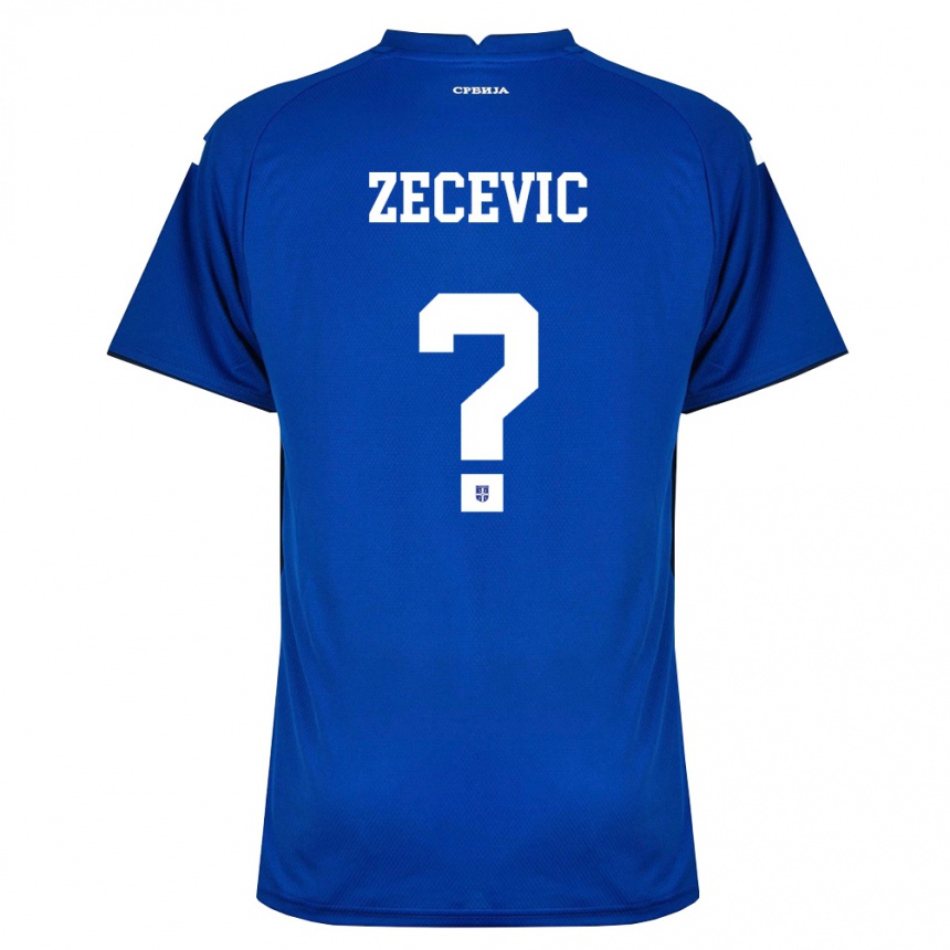 נשים כדורגל סרביה Nikola Zecevic #0 כהה אדום ג'רזי ביתית 26-28