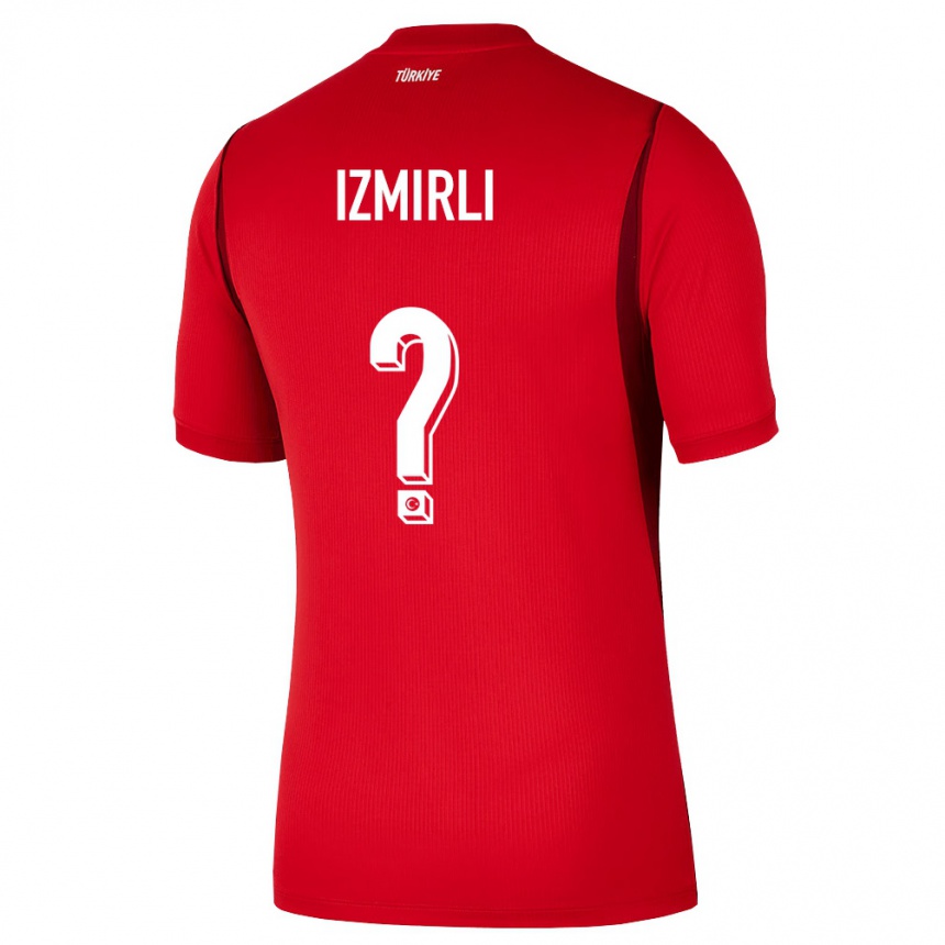 גברים כדורגל טורקיה Ege İzmirli #0 אדום בורדו ג'רזי ביתית 26-28