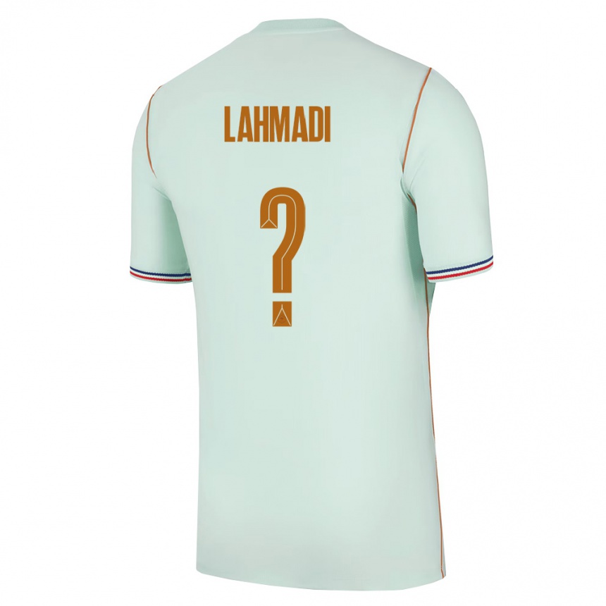 גברים כדורגל צרפת Mehdi Lahmadi #0 ירוק זהב הרחק ג'רזי 26-28