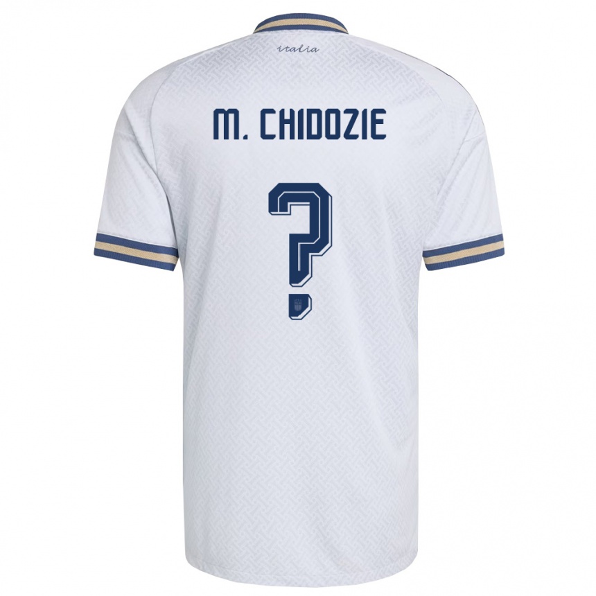 גברים כדורגל איטליה Mark Chidozie Cordopatri #0 שמנת כהה זהב הרחק ג'רזי 26-28