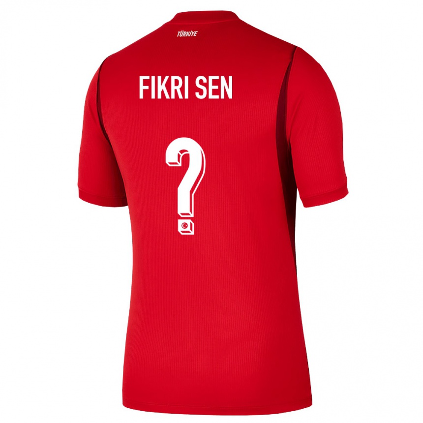 נשים כדורגל טורקיה Yağız Fikri Şen #0 אדום בורדו ג'רזי ביתית 26-28