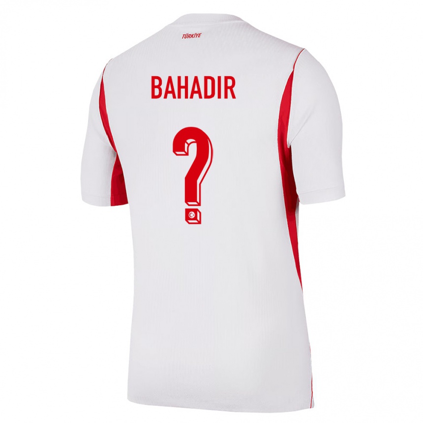 נשים כדורגל טורקיה Arda Bahadir #0 לבן בורדו אדום הרחק ג'רזי 26-28