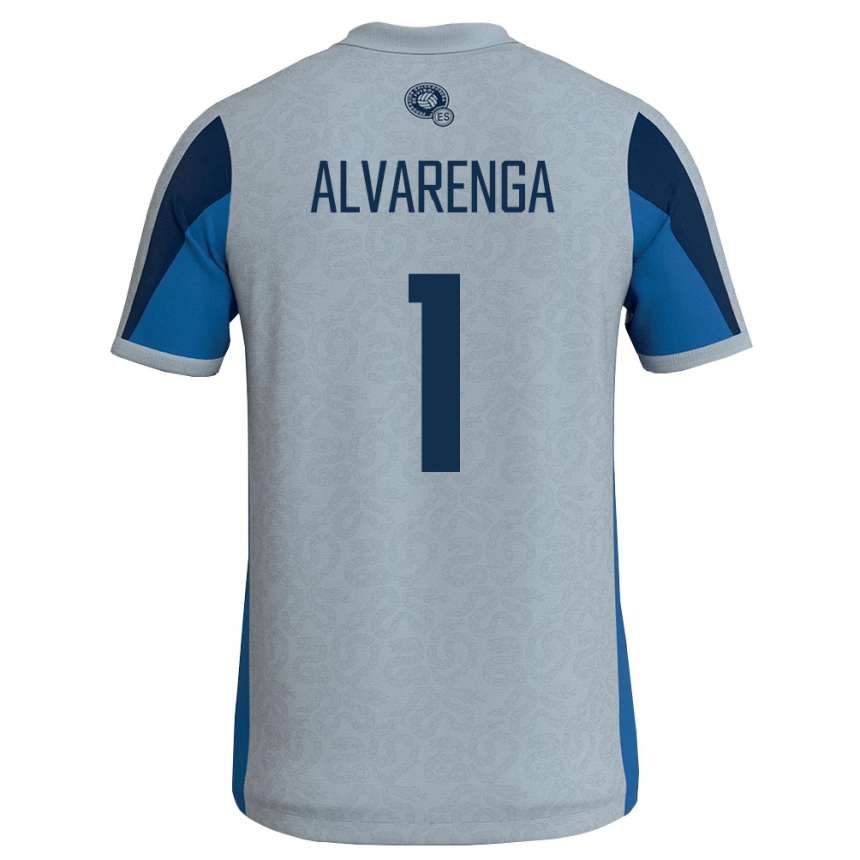 גברים כדורגל אל סלוודור José Alvarenga #1 לבן כחול שמיים הרחק ג'רזי 26-28
