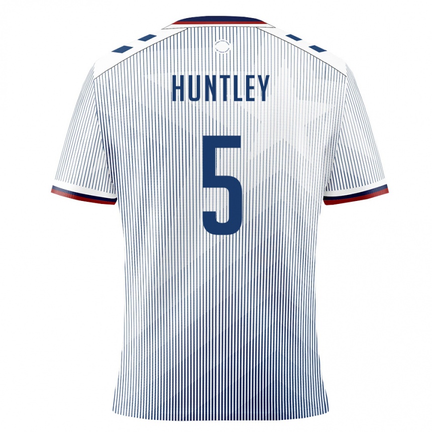 ילדים כדורגל פוארטו ריקו Marcelo Huntley #5 כחול מלכותי לבן הרחק ג'רזי 26-28