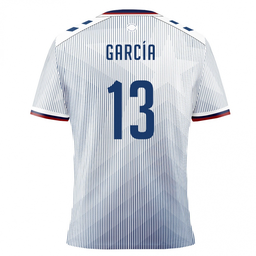 ילדים כדורגל פוארטו ריקו Diego García #13 כחול מלכותי לבן הרחק ג'רזי 26-28
