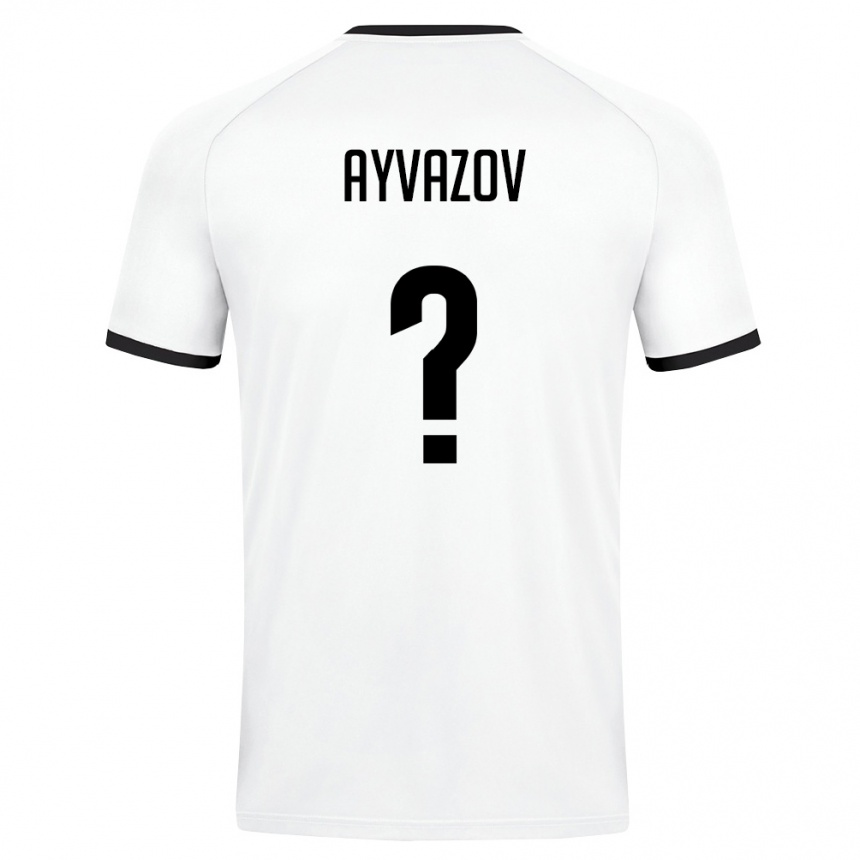 גברים כדורגל אוזבקיסטן Rafik Ayvazov #0 לבן ירוק כהה הרחק ג'רזי 26-28