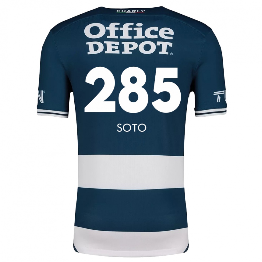 ילדים כדורגל Edwin Soto #285 כחול לבן ג'רזי ביתית 2024/25