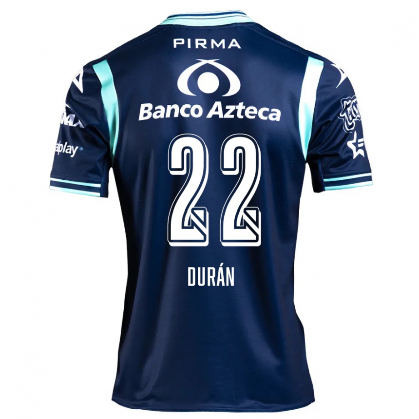 ילדים כדורגל Rafael Durán #22 כחול כהה הרחק ג'רזי 2024/25