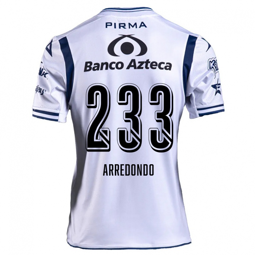 גברים כדורגל Ángel Arredondo #233 כחול נייבי לבן ג'רזי ביתית 2024/25