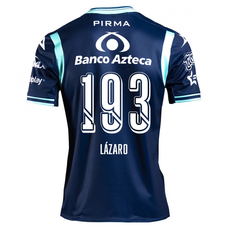 גברים כדורגל Juan Lázaro #193 כחול כהה הרחק ג'רזי 2024/25