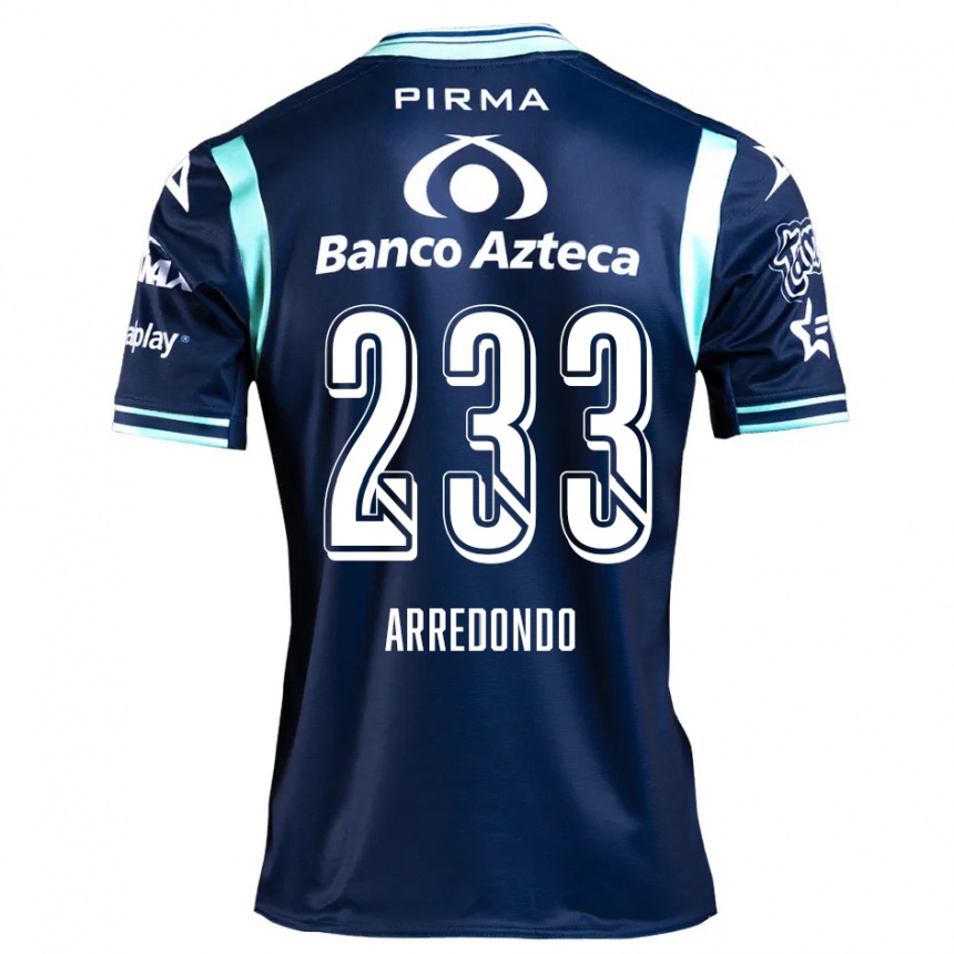 גברים כדורגל Ángel Arredondo #233 כחול כהה הרחק ג'רזי 2024/25
