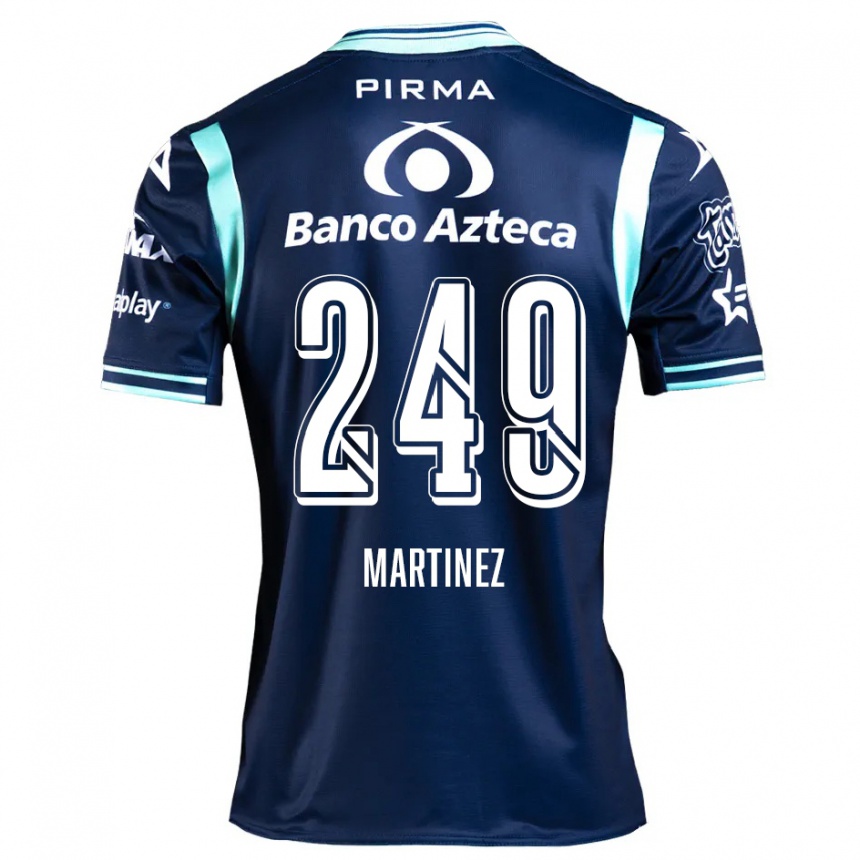 גברים כדורגל Juan Martínez #249 כחול כהה הרחק ג'רזי 2024/25