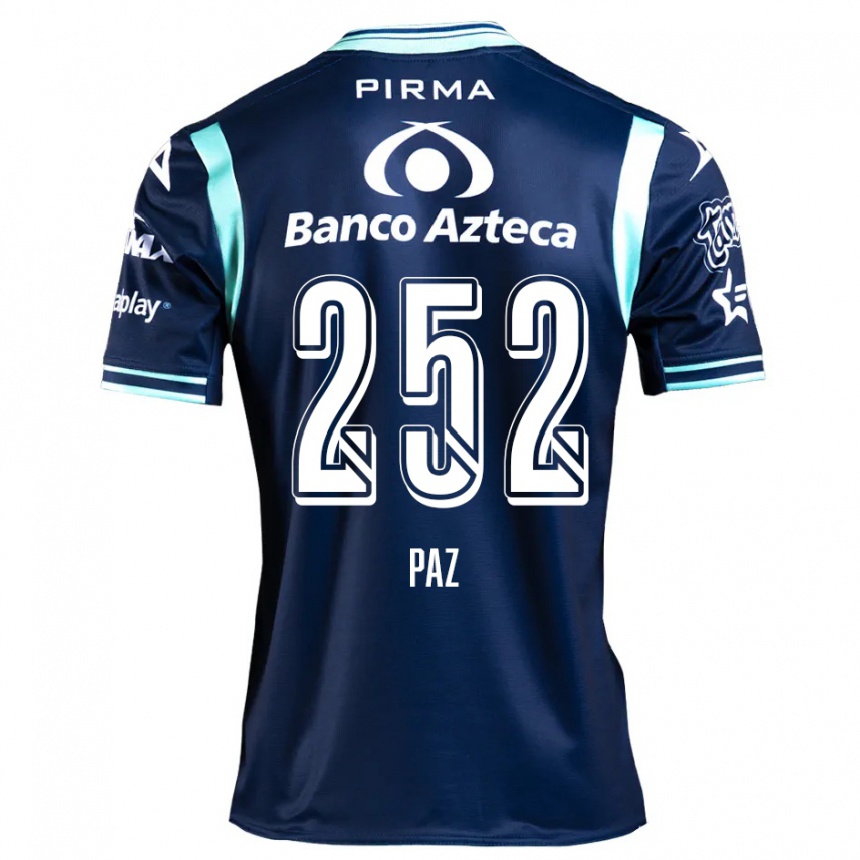 גברים כדורגל Denilson Paz #252 כחול כהה הרחק ג'רזי 2024/25