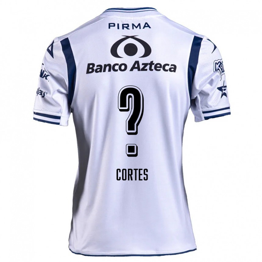 נשים כדורגל Vinícius Côrtes #0 כחול נייבי לבן ג'רזי ביתית 2024/25
