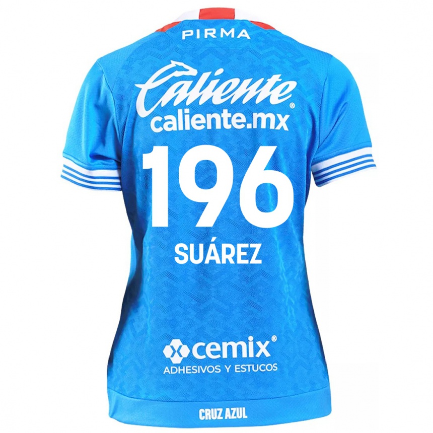 ילדים כדורגל Javier Suárez #196 שמים כחולים ג'רזי ביתית 2024/25