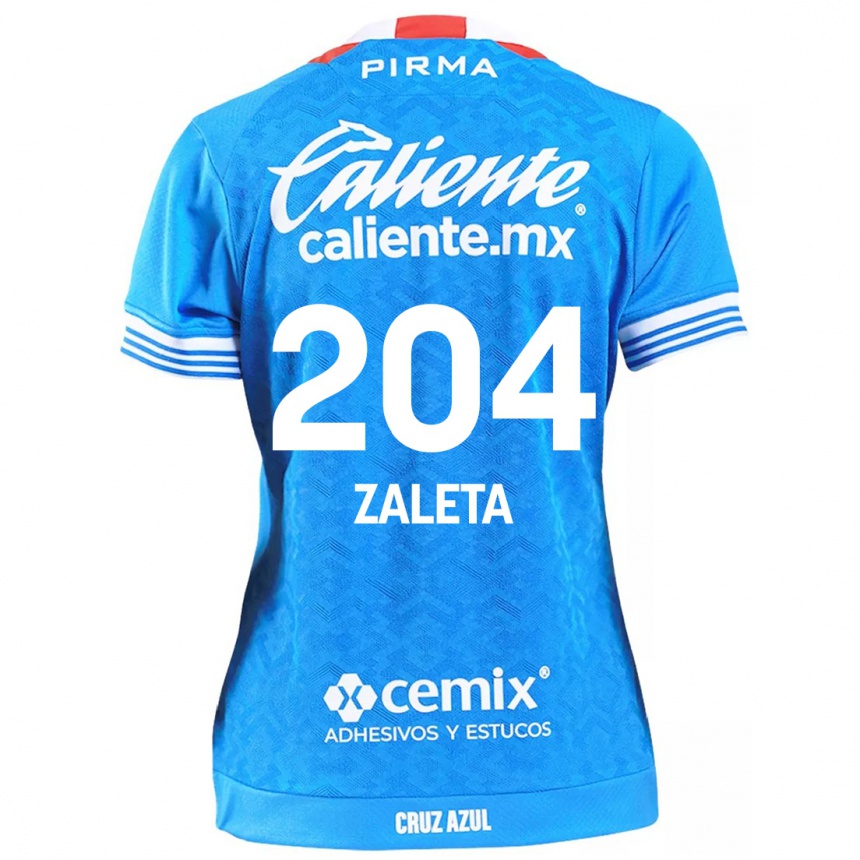 ילדים כדורגל Mauro Zaleta #204 שמים כחולים ג'רזי ביתית 2024/25