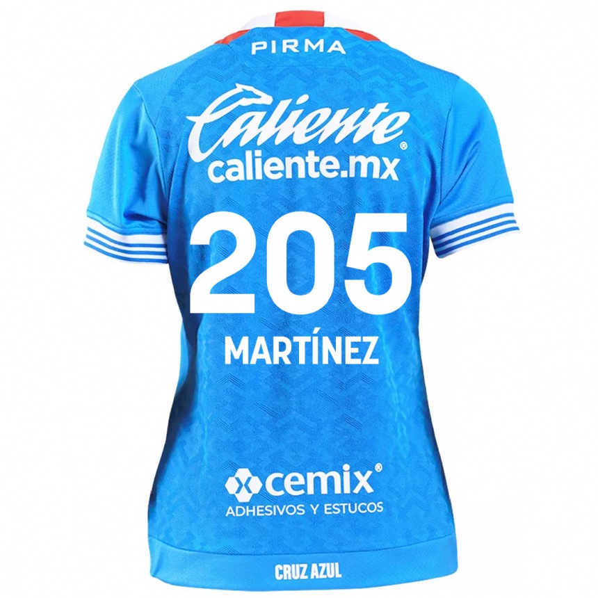 ילדים כדורגל César Martínez #205 שמים כחולים ג'רזי ביתית 2024/25