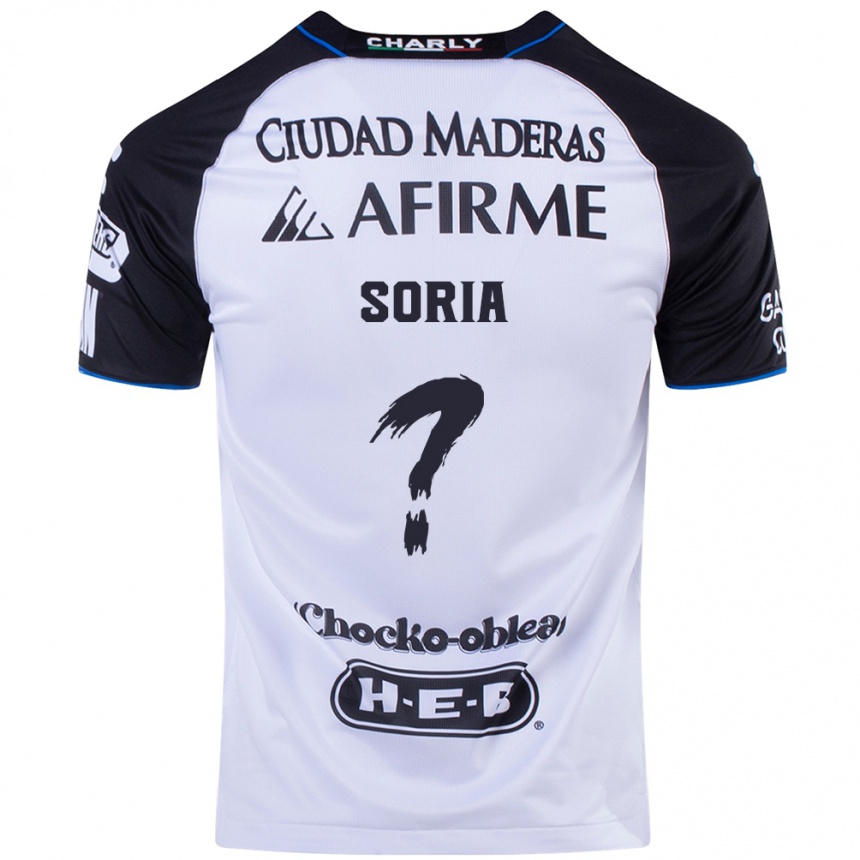 ילדים כדורגל Andrés Soria #0 שחור כחול ג'רזי ביתית 2024/25