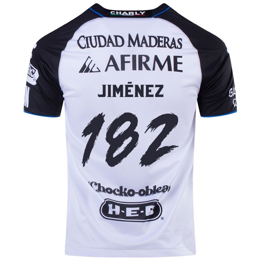 ילדים כדורגל Carlos Jiménez #182 שחור כחול ג'רזי ביתית 2024/25