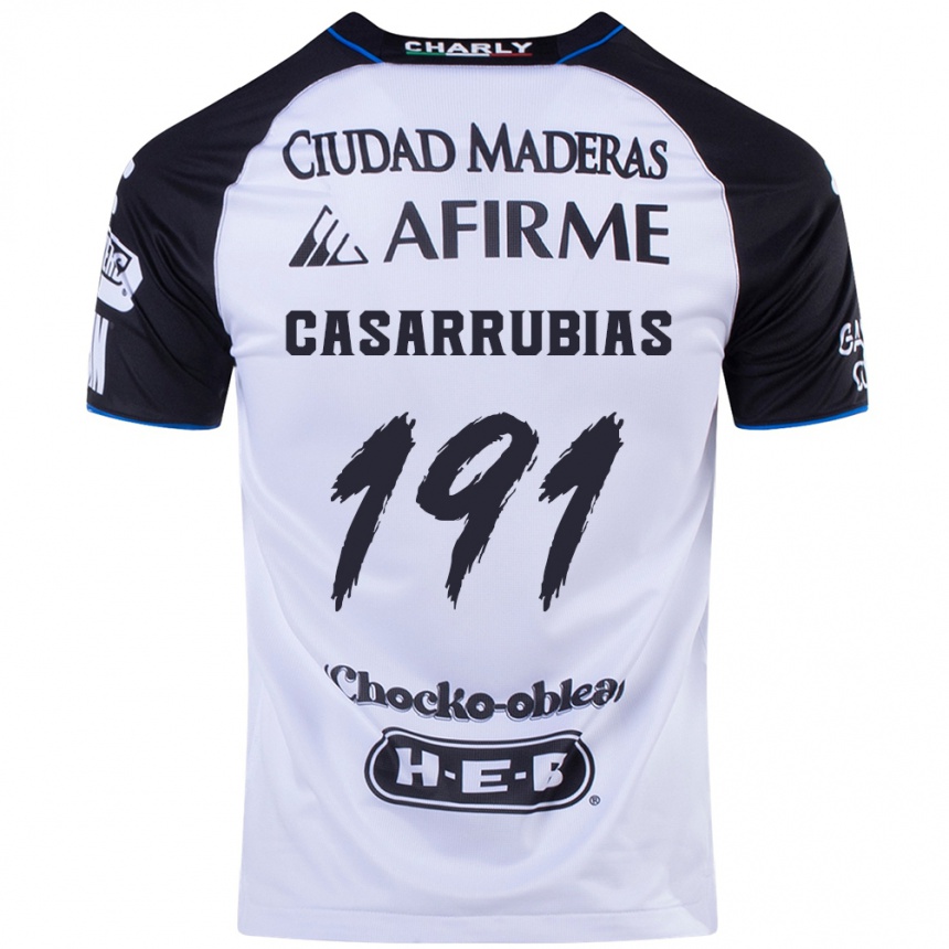ילדים כדורגל Aaron Casarrubias #191 שחור כחול ג'רזי ביתית 2024/25