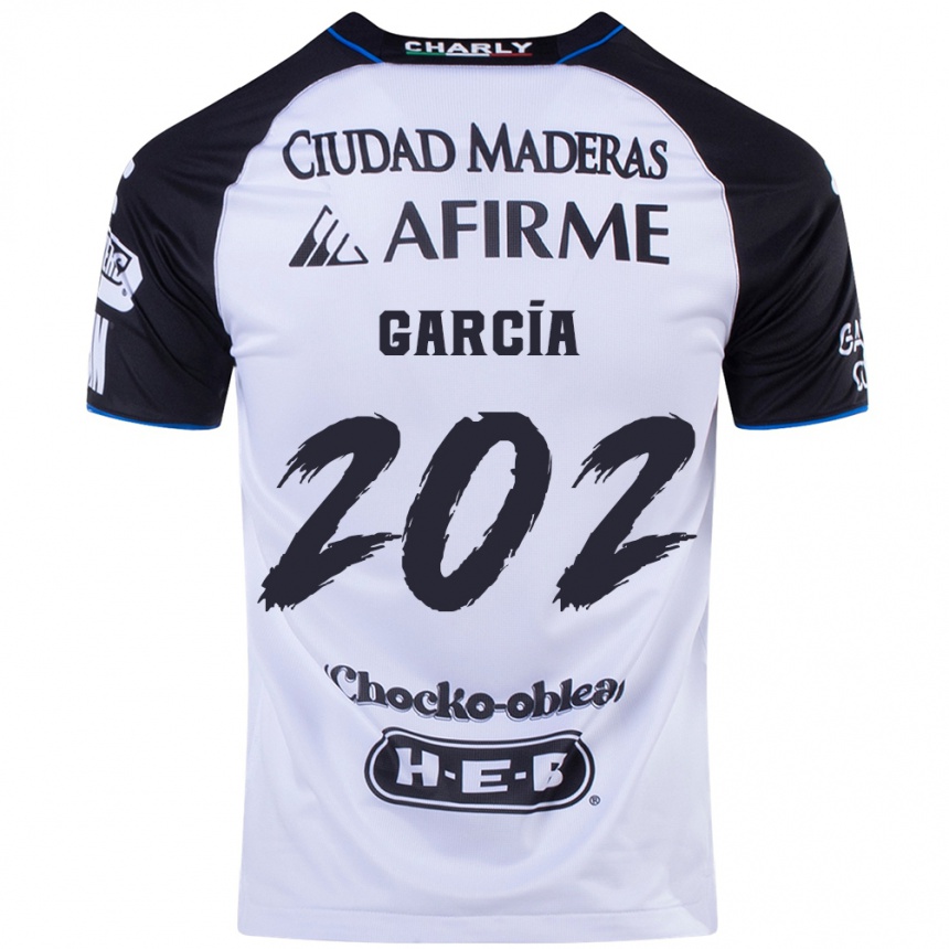 ילדים כדורגל Diego García #202 שחור כחול ג'רזי ביתית 2024/25