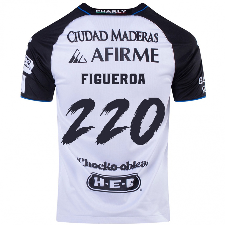 ילדים כדורגל Christopher Figueroa #220 שחור כחול ג'רזי ביתית 2024/25