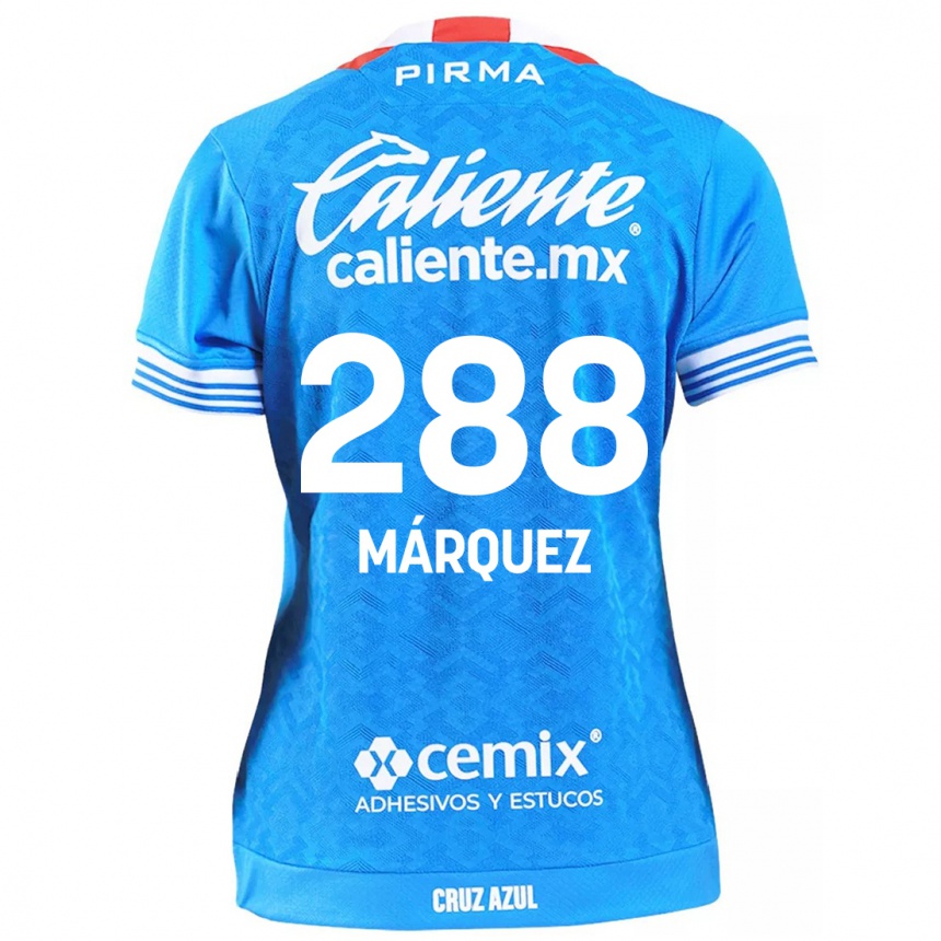 גברים כדורגל Víctor Márquez #288 שמים כחולים ג'רזי ביתית 2024/25