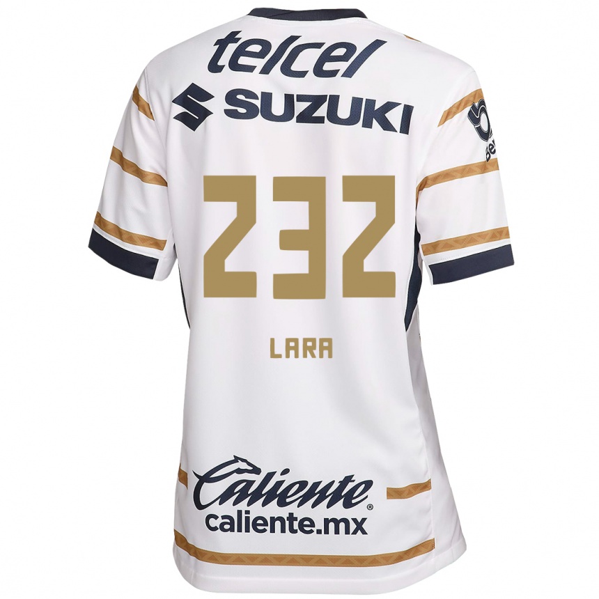 גברים כדורגל Pablo Lara #232 אובסידיאן לבן ג'רזי ביתית 2024/25