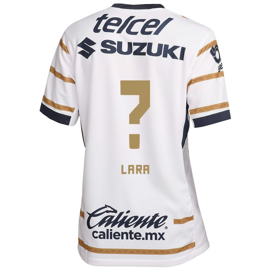 גברים כדורגל Erick Lara #0 אובסידיאן לבן ג'רזי ביתית 2024/25