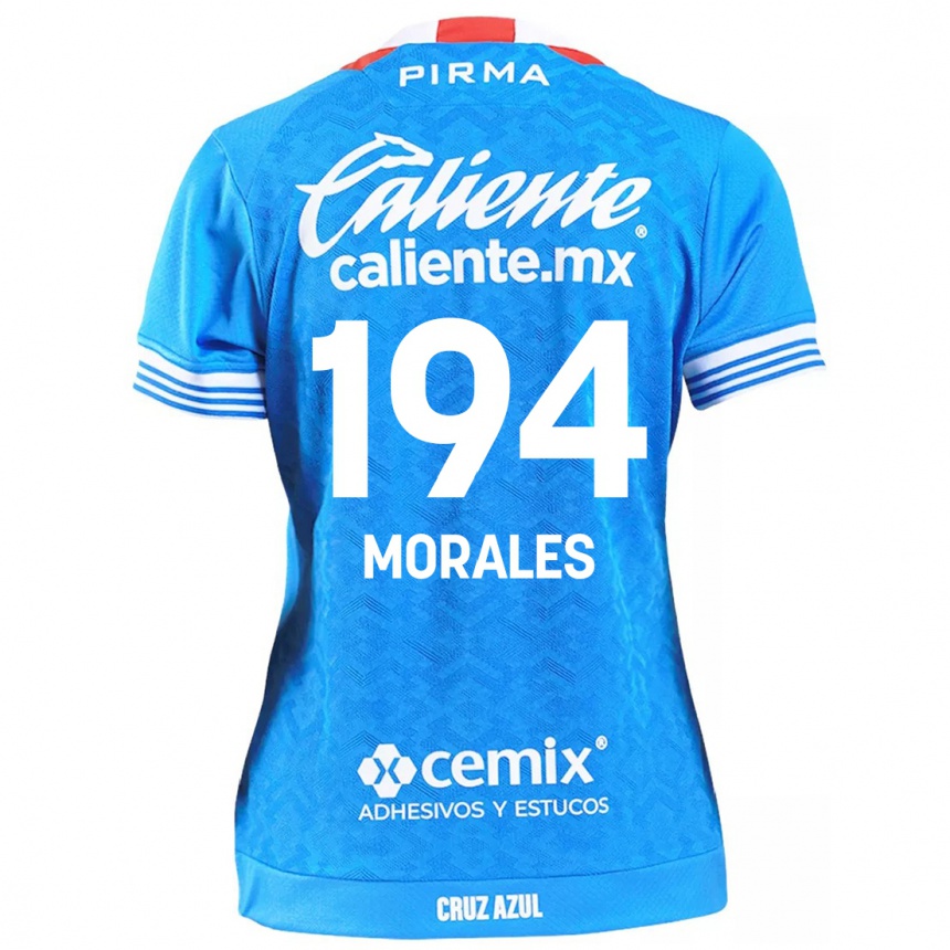נשים כדורגל Amaury Morales #194 שמים כחולים ג'רזי ביתית 2024/25
