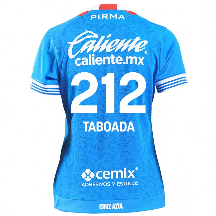 נשים כדורגל Víctor Taboada #212 שמים כחולים ג'רזי ביתית 2024/25