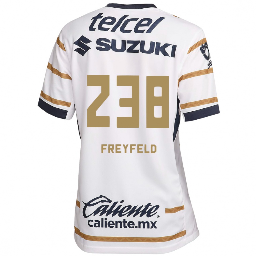 נשים כדורגל Julián Freyfeld #238 אובסידיאן לבן ג'רזי ביתית 2024/25
