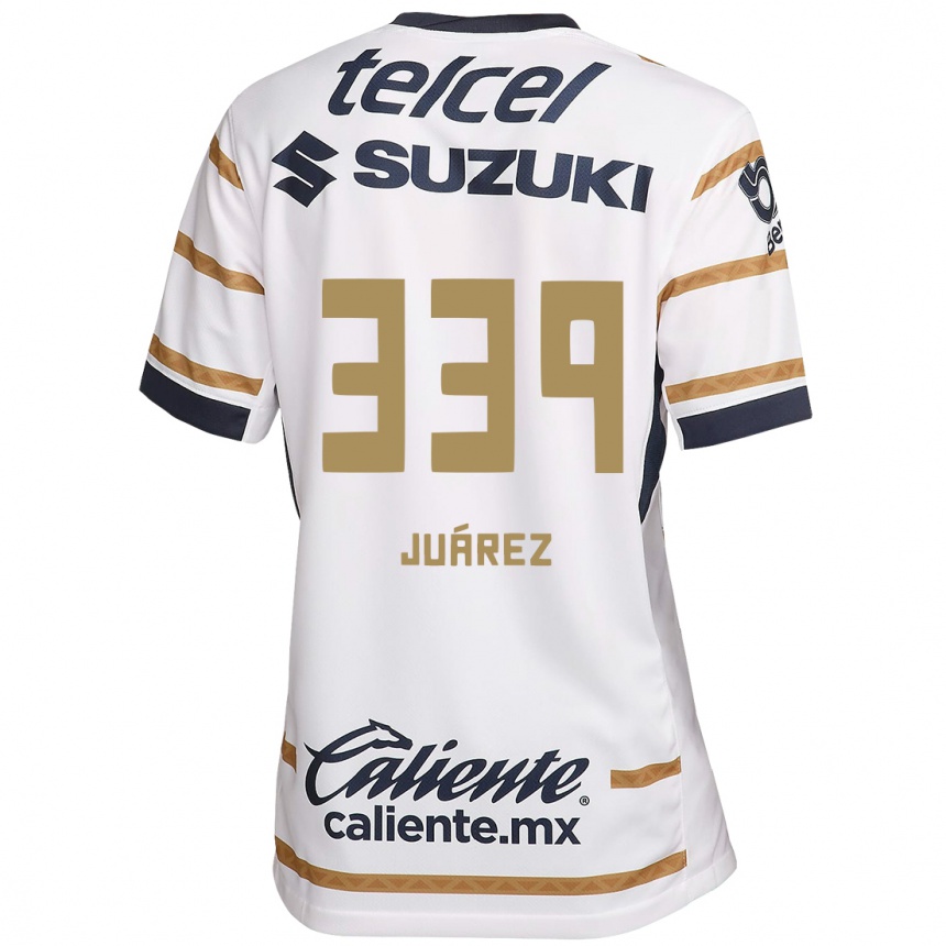 נשים כדורגל Jonathan Juárez #339 אובסידיאן לבן ג'רזי ביתית 2024/25