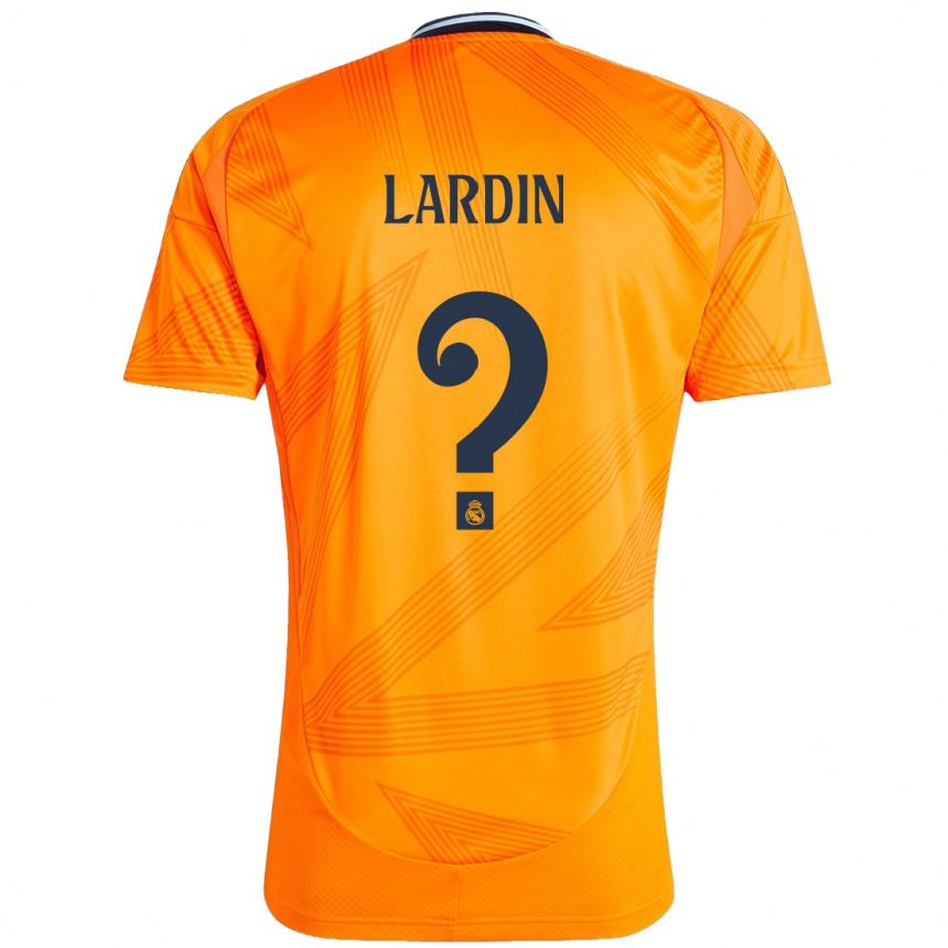 ילדים כדורגל Carlos Lardin #0 כָּתוֹם הרחק ג'רזי 2024/25
