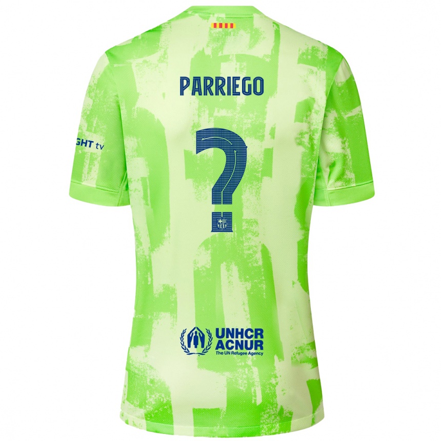 ילדים כדורגל Marcos Parriego #0 סִיד ג'רזי קיט שלישי 2024/25