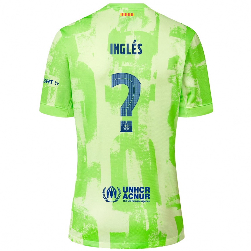 ילדים כדורגל Joan Inglés #0 סִיד ג'רזי קיט שלישי 2024/25
