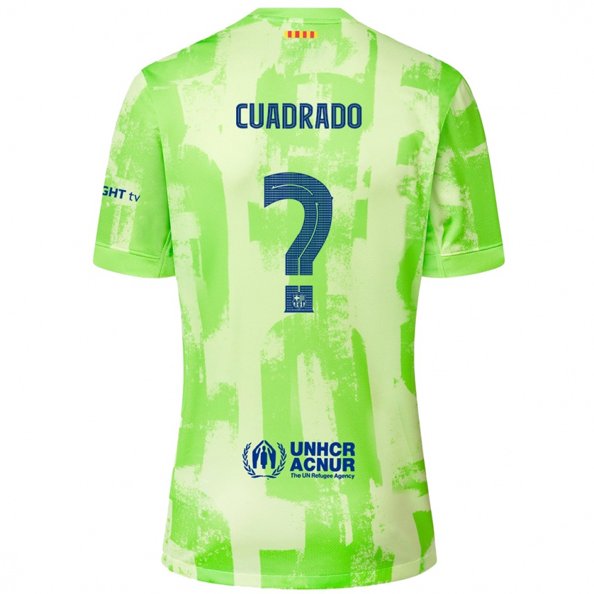 ילדים כדורגל Adrián Cuadrado #0 סִיד ג'רזי קיט שלישי 2024/25