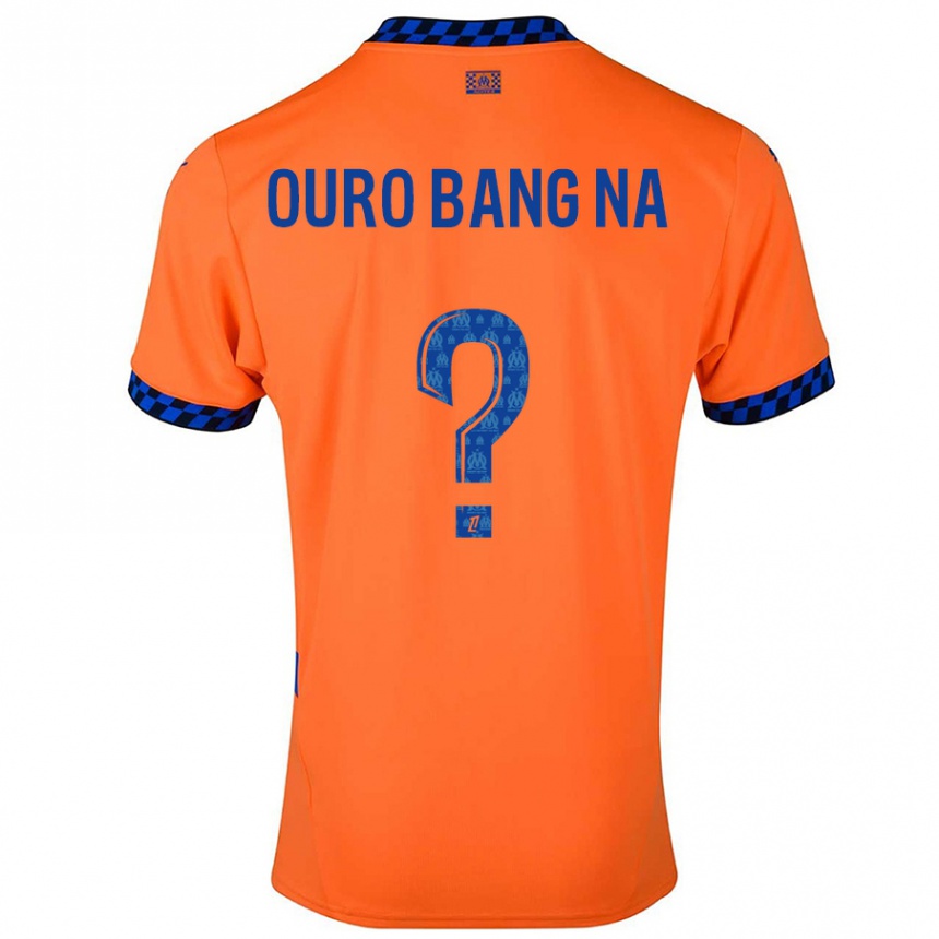 ילדים כדורגל Rayan Ouro Bang Na #0 כתום כחול כהה ג'רזי קיט שלישי 2024/25