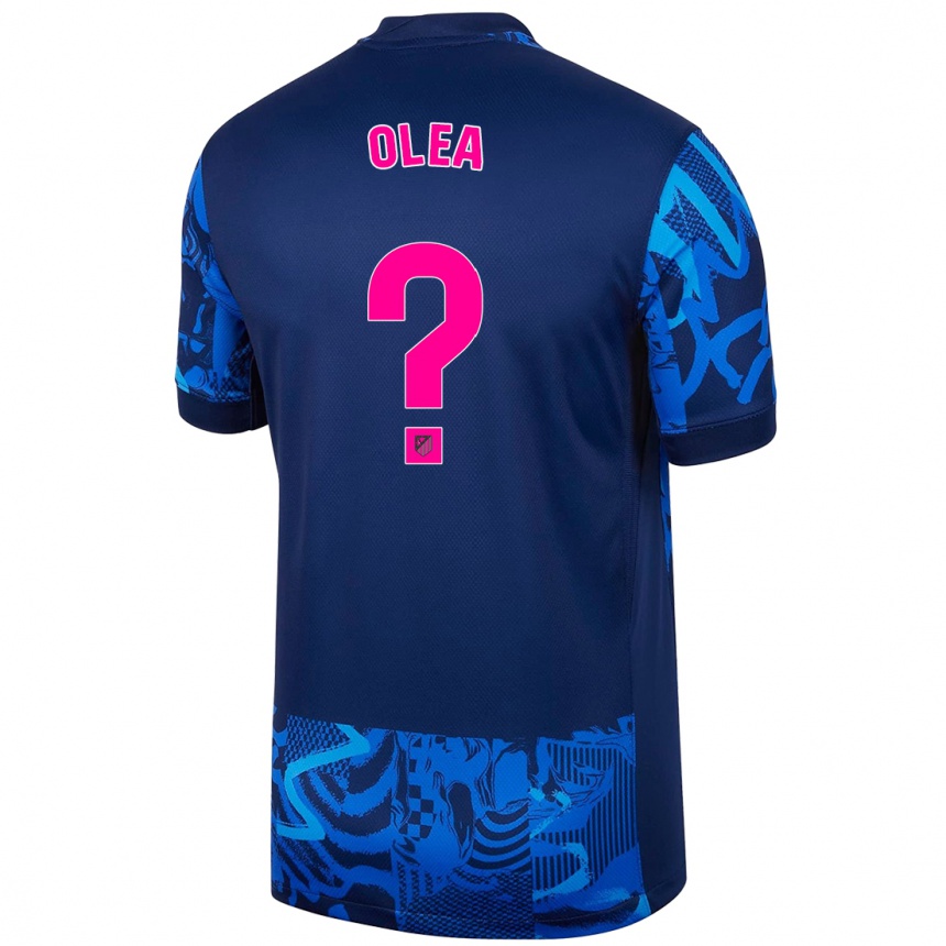 ילדים כדורגל Rubén Olea #0 כחול רויאל ג'רזי קיט שלישי 2024/25