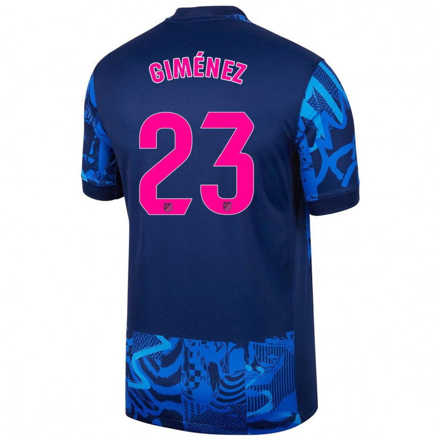 ילדים כדורגל Carlos Giménez #23 כחול רויאל ג'רזי קיט שלישי 2024/25