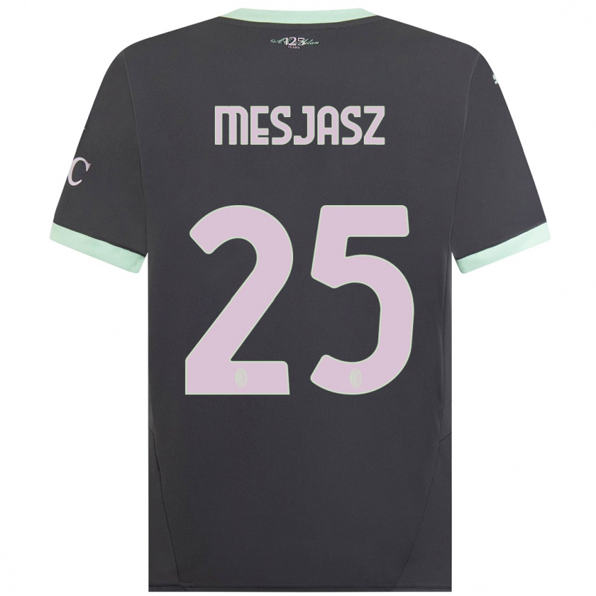 ילדים כדורגל מלגורזטה משאש #25 אָפוֹר ג'רזי קיט שלישי 2024/25
