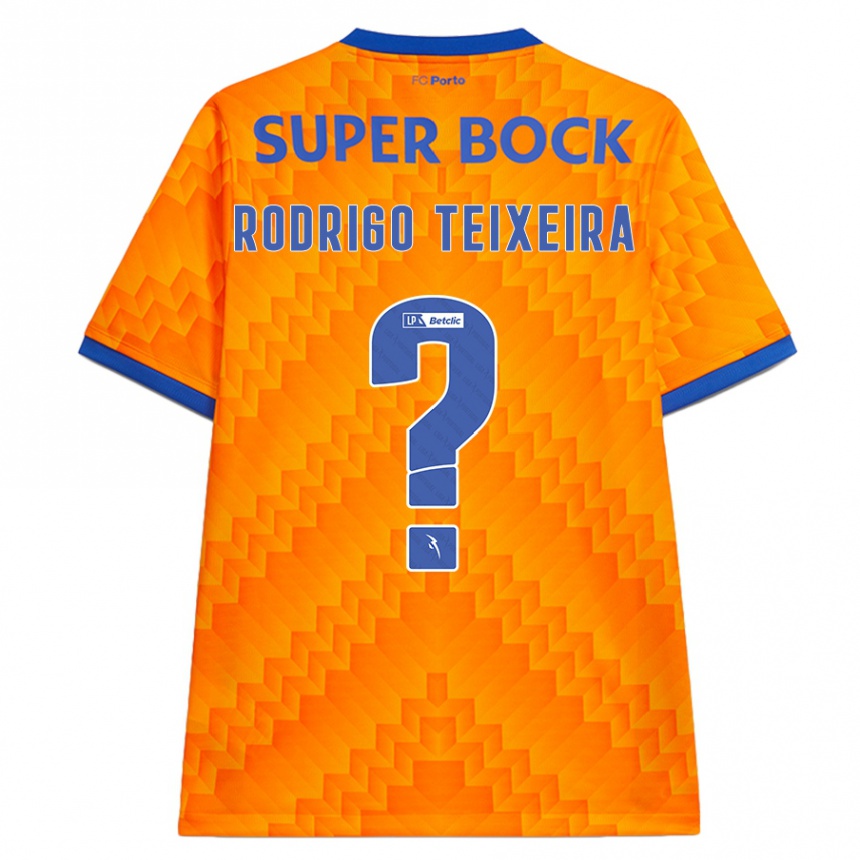 גברים כדורגל Rodrigo Teixeira #0 כָּתוֹם הרחק ג'רזי 2024/25