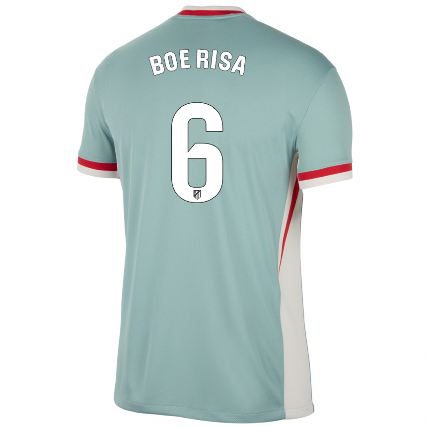 גברים כדורגל Vilde Bøe Risa #6 כחול בז' בהיר הרחק ג'רזי 2024/25