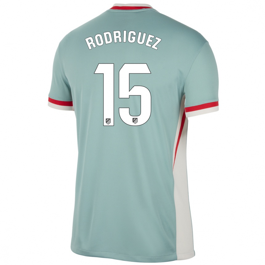 גברים כדורגל Cinta Rodríguez #15 כחול בז' בהיר הרחק ג'רזי 2024/25