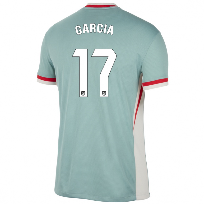 גברים כדורגל Gaby García #17 כחול בז' בהיר הרחק ג'רזי 2024/25