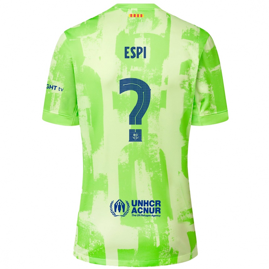 גברים כדורגל Pau Espi #0 סִיד ג'רזי קיט שלישי 2024/25