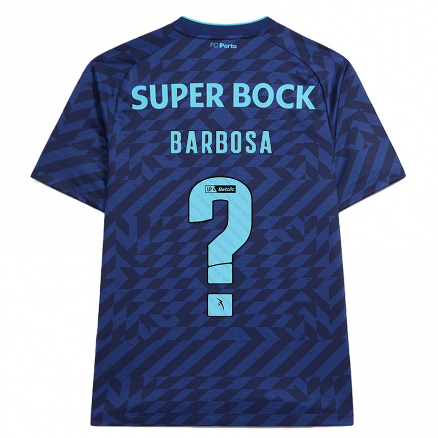 גברים כדורגל Rúben Barbosa #0 כָּחוֹל כֵּהֶה ג'רזי קיט שלישי 2024/25