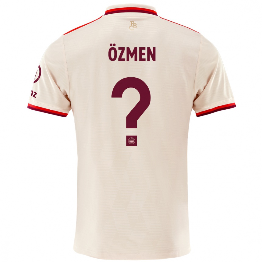 גברים כדורגל Baran Özmen #0 פִּשׁתָן ג'רזי קיט שלישי 2024/25